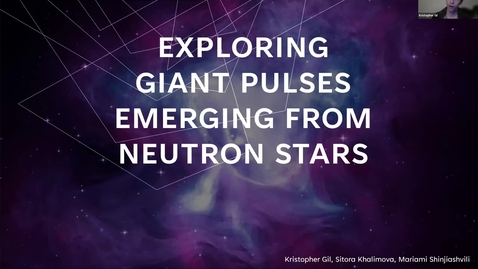 Thumbnail for Exploring giant pulses emerging from neutron stars