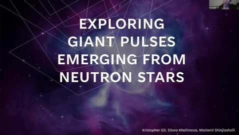 Thumbnail for entry Exploring giant pulses emerging from neutron stars