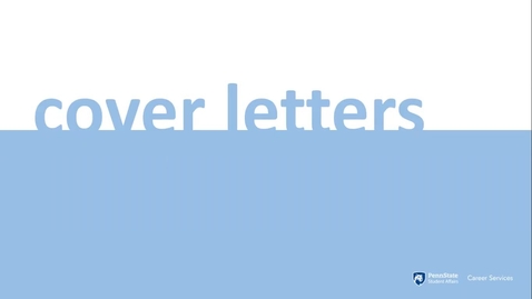 Thumbnail for Cover Letters Workshop