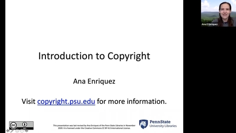 Thumbnail for entry Introduction to Copyright: Rights of Users (part 3 of 4)