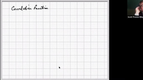 Thumbnail for L27 -- Correlation functions