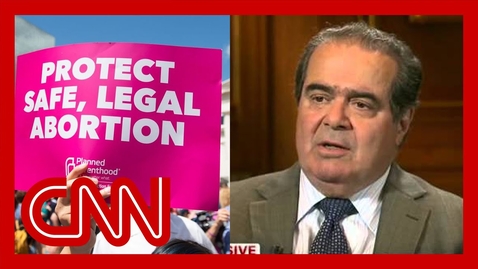 Thumbnail for Hear Justice Antonin Scalia talk about Roe v. Wade (2012)
