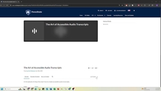Go to Access and Edit Automated Captions with duration: 59 seconds