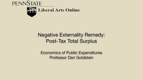 Thumbnail for ECON425_L02_Negative_Externality_Remedy_Post_Tax_Surplus