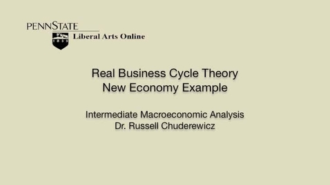 Thumbnail for ECON304_L10_Real_Business_Cycle_Theory_New_Econ_Example