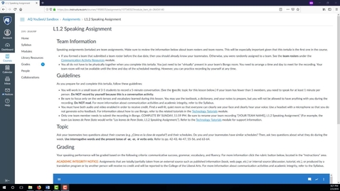 Thumbnail for SPAN_Bongo_Speaking_Assignment_Video_Tutorial
