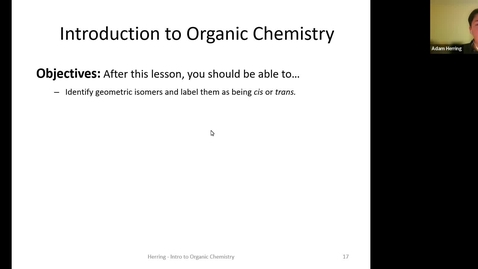 Thumbnail for CHEM 130 - Geometric Isomers