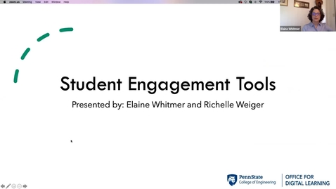 Thumbnail for entry Student Engagement Tools - Updated Oct 2022