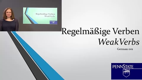 Thumbnail for GER001_Weak_Verbs