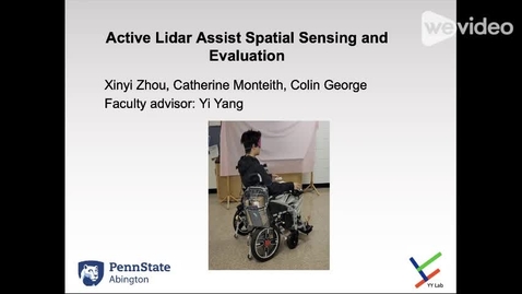 Thumbnail for Active LIDAR Assist Spatial Sensing for the Visually Impaired.