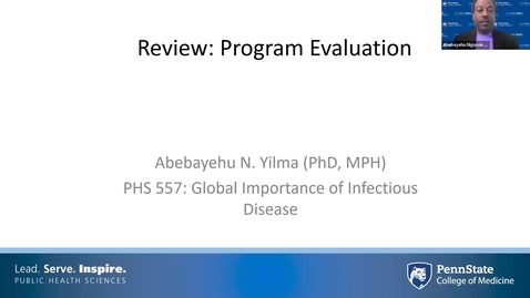 Thumbnail for entry L5 - Supplement Lecture on Program Evaluation