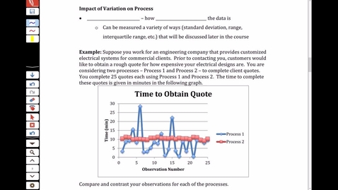 Thumbnail for entry NS1 - 1.2 Impact of Process Variation and Process Improvement