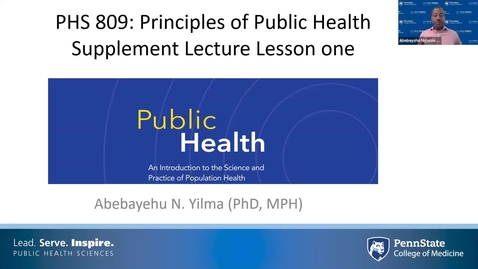 Thumbnail for Lesson 1 - Supplement Lecture