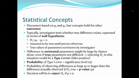 Thumbnail for Lecture 4.2. Sample Size (Part 3) [PHS580]