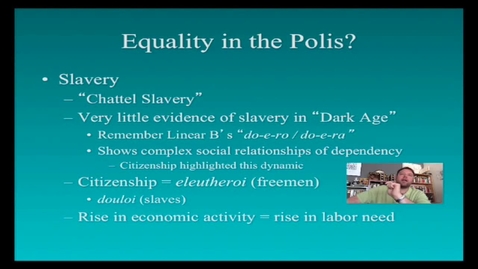 Thumbnail for CAMS025_L08_Video_06_Equality_Polis_Slavery_1