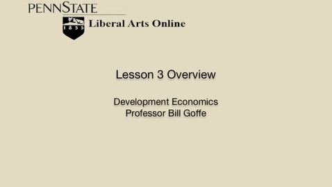 Thumbnail for ECON471_L03_Lesson_3_Overview