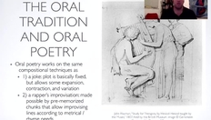 Go to CAMS045OLD_L03_V2_Oral_Tradition_and_Oral_Poetry with duration: 4 minutes, 52 seconds