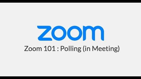 Thumbnail for entry Zoom Polling (In Meeting)