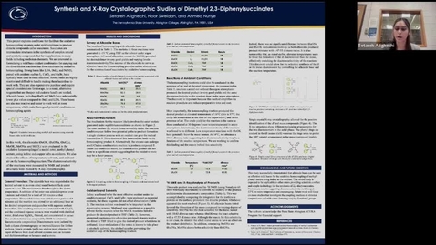 Thumbnail for entry Synthesis and X-ray crystallographic studies of 2.3-diphenylsuccinates