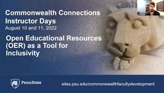 Go to Open Educational Resources (OER) as a Tool for Inclusivity with duration: 47 minutes, 45 seconds