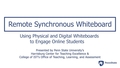 Go to Remote Synchronous Whiteboard with duration: 3 minutes, 59 seconds