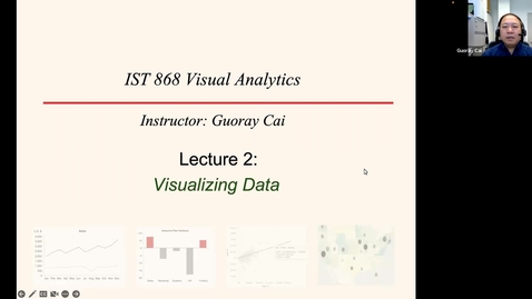 Thumbnail for entry L02 - Visualizing Data (IST 868)