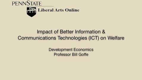 Thumbnail for ECON471_L07_Impact_Better_Info_Comm_Tech_ICT_on_Welfare