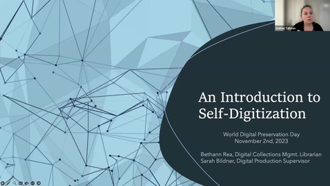 Thumbnail for World Digital Preservation Day 2023 - Information Mini-Sessions: Digitization and Digital Curation