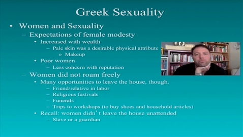 Thumbnail for CAMS025_L24_Video_02_Greek_Sexuality_Women