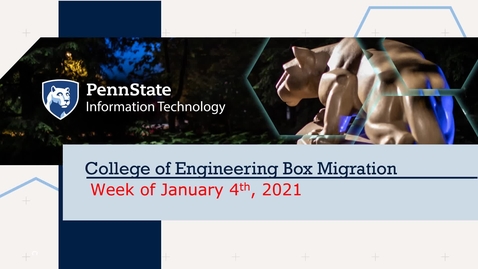 Thumbnail for Box Migration - Engineering