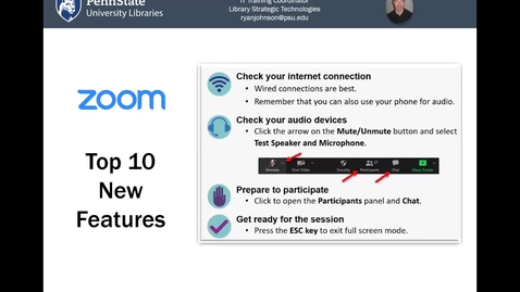 Thumbnail for Zoom Top 10 New Features 