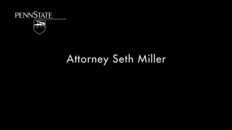 Thumbnail for CRIM201_L12_Seth_Miller_In_Their_Own_Words
