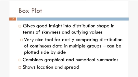 Thumbnail for Lesson 1.6. Visually Describing Continuous Data c