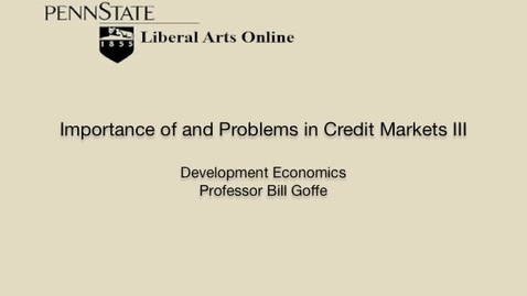 Thumbnail for ECON471_L10_Importance_of_and_Problems_in_Credit_Markets_III