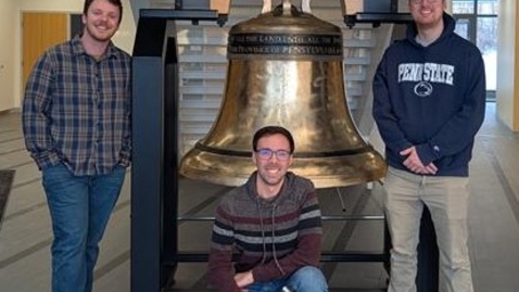 Thumbnail for CAV Seminar: Dr. Sean Collier, Modal Analysis of a Liberty Bell Replica