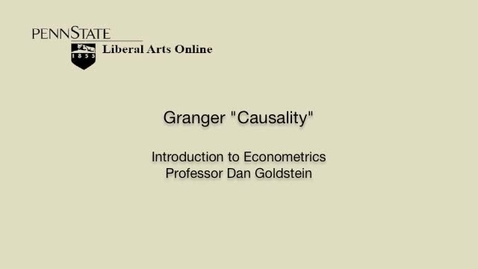 Thumbnail for ECON306_L12_Granger_Causality