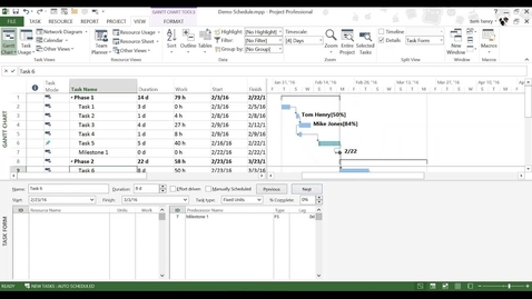 Thumbnail for Resource Planning with Microsoft Project