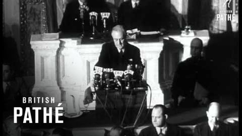 Thumbnail for Roosevelt Addresses Congress Aka Roosevelt Asks For War Against Japan (1941)
