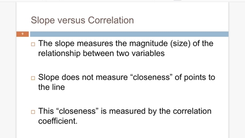 Thumbnail for Module 12.3. Evaluation of SLR model b