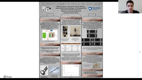 Thumbnail for Dendrite Suppression in Single Cell Flow Battery