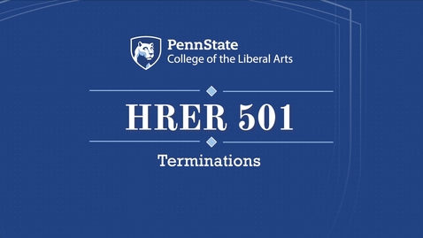 Thumbnail for HRER 501_L13_Terminations