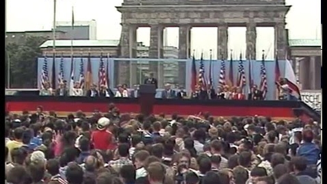 Thumbnail for President Ronald Reagan's Speech at the Berlin Wall, June 12, 1987