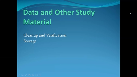 Thumbnail for Lecture 10.2. Closeout (Part 3) [PHS580]