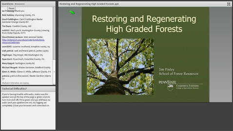 Thumbnail for Regenerating a High Graded Stand - March 2012