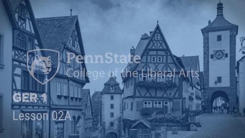 Thumbnail for GER001 L02A Conversation Activity 