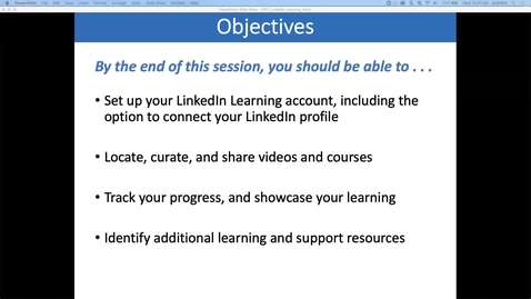 Thumbnail for LinkedIn Learning: An Introduction