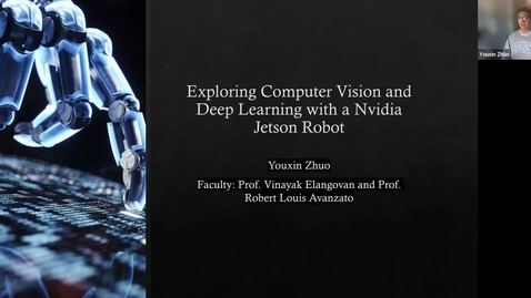 Thumbnail for entry Exploring Computer Vision and Deep Learning with a Nvidia Jetson Robot
