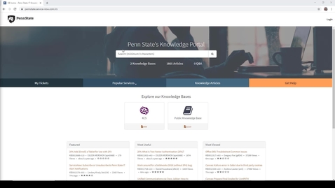 Thumbnail for How to Search for Knowledge Base Articles