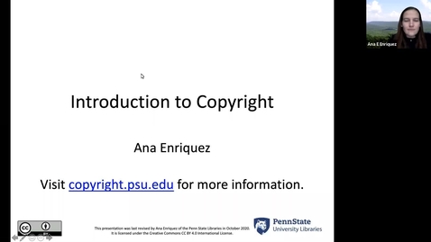 Thumbnail for entry Introduction to Copyright: Rights of Copyright Holders (part 2 of 4)