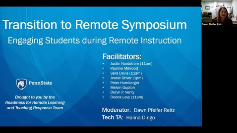 Thumbnail for Engaging Students During Remote Instruction